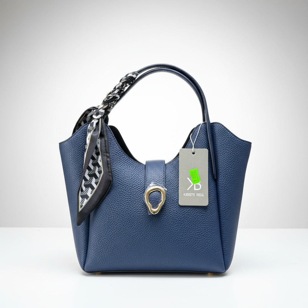 Fular Detaylı Tote Çanta